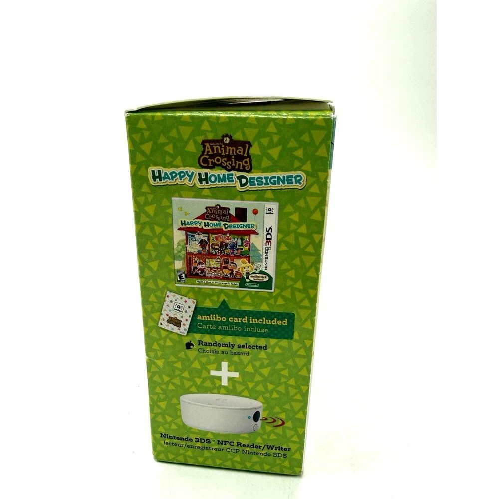 Nintendo Animal Crossing: Happy Home Designer w NFC Reader/Writer 3DS Amiibo Crd